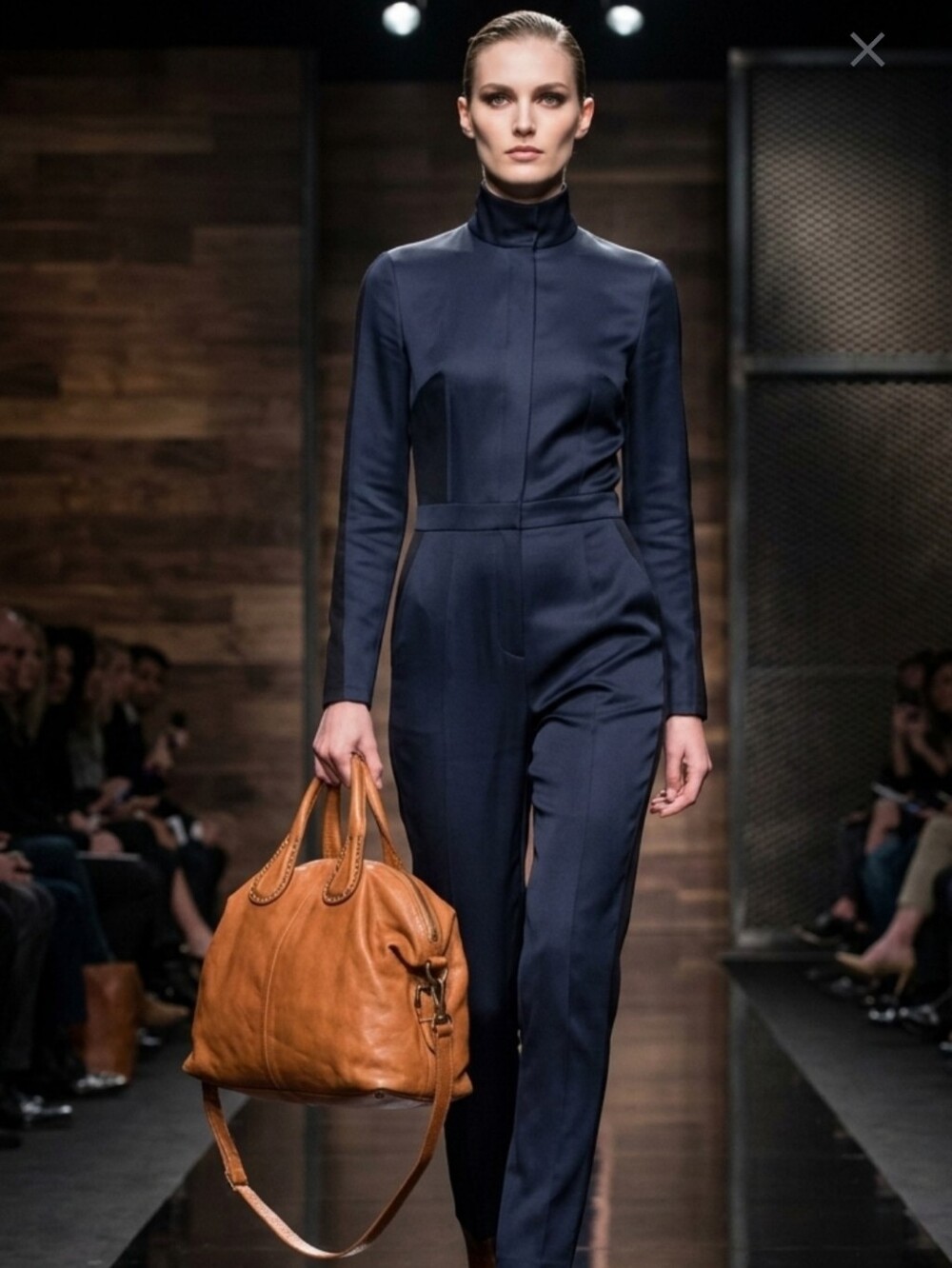 Sundance Sonora Hobo Leather Shoulder Bag in Cognac